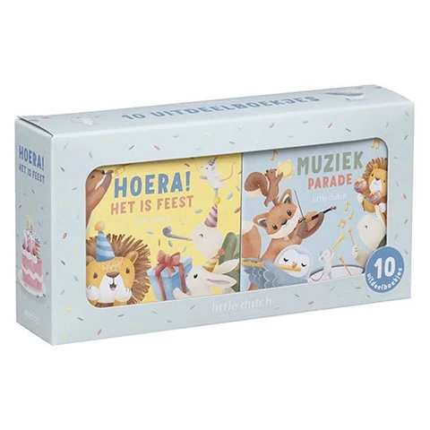 Little Dutch uitdeelboekjes - Hoera! Het is feest & Muziekparade