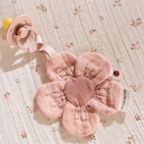 Little Dutch Speendoekje - Roze - Fairy Garden