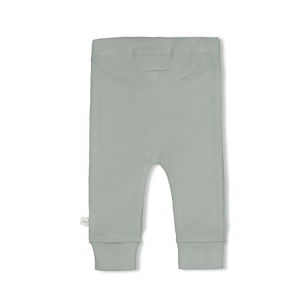 Feetje Broek rib - Zeegroen