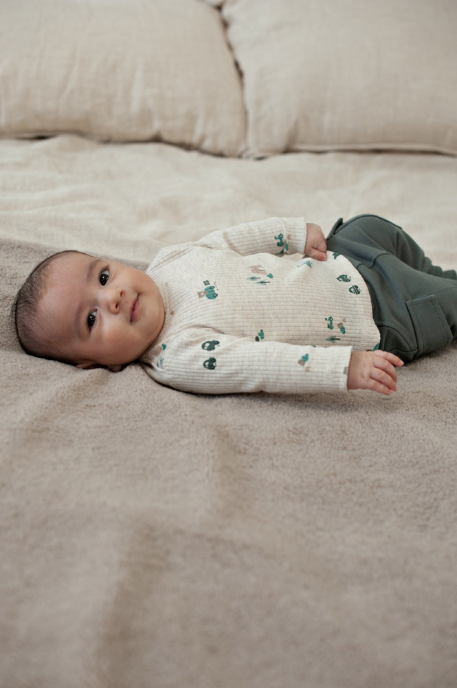 Feetje Broek - Zeegroen