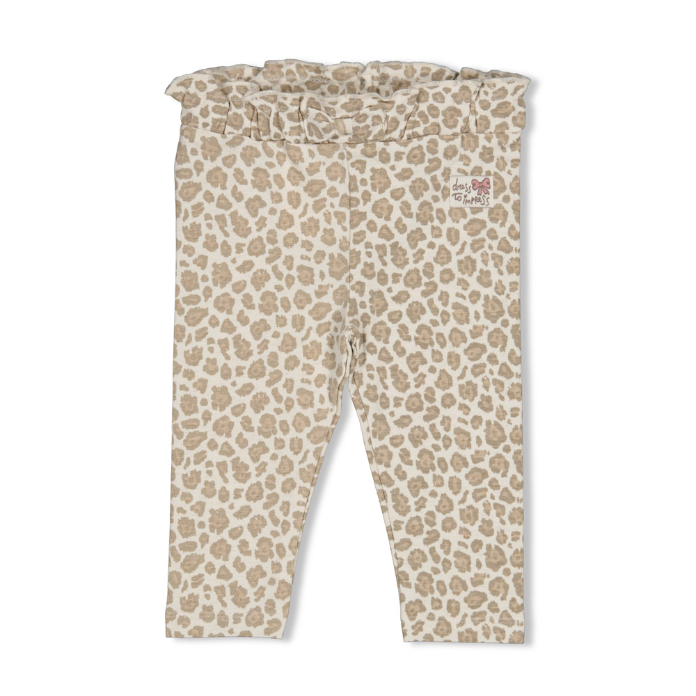 Feetje Legging AOP - Offwhite melange