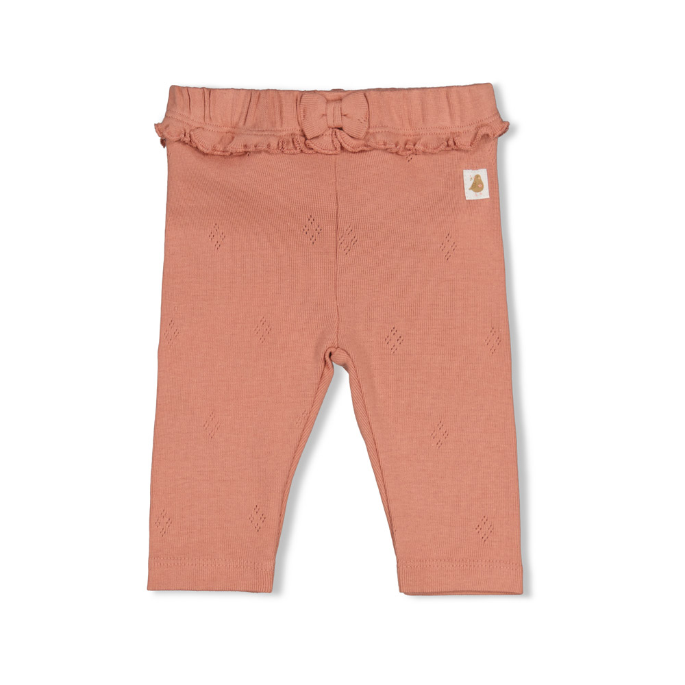 Feetje Legging pointelle rib - Roze