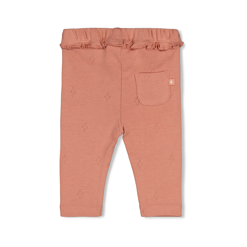 Feetje Legging pointelle rib - Roze