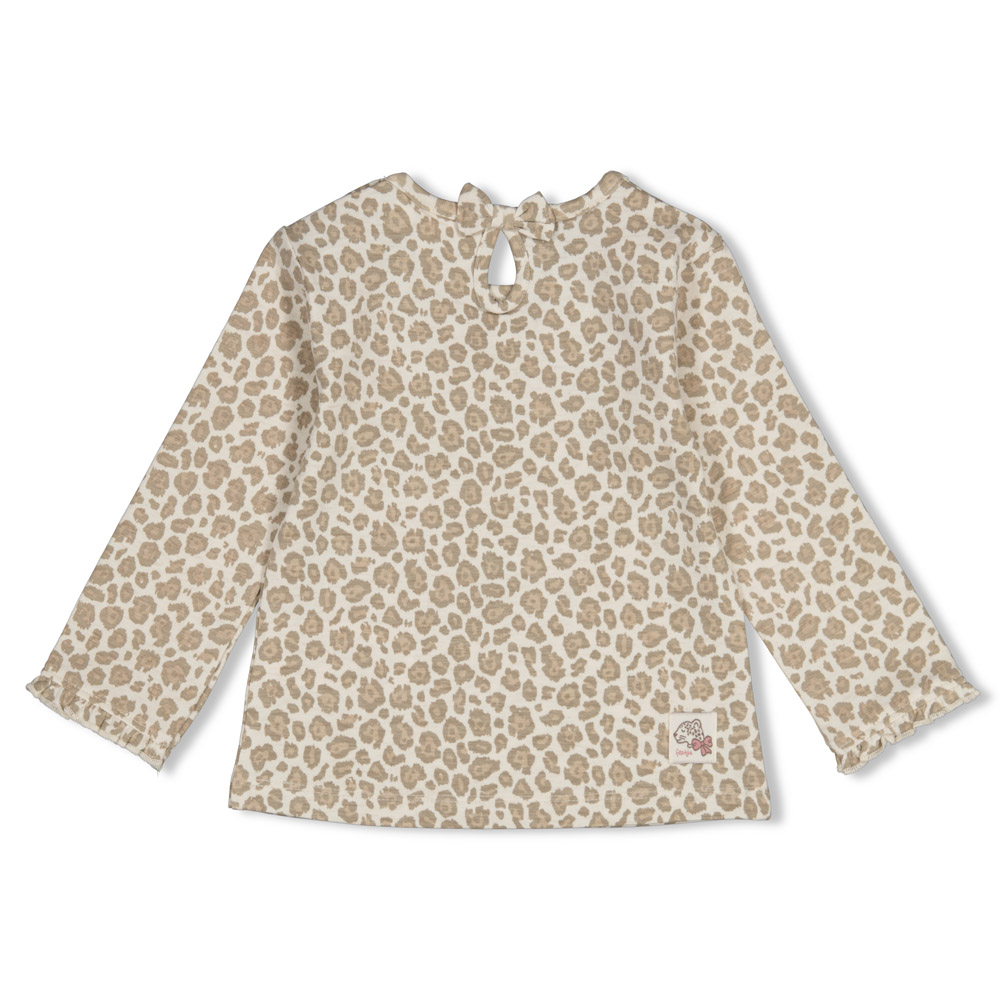 Feetje Longsleeve AOP - Offwhite melange