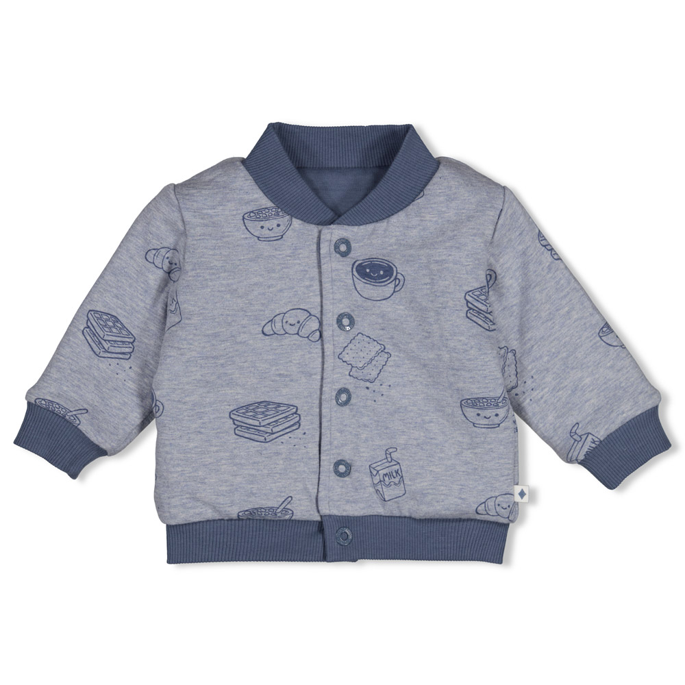 Feetje Omkeerbaar bomberjack - Blauw