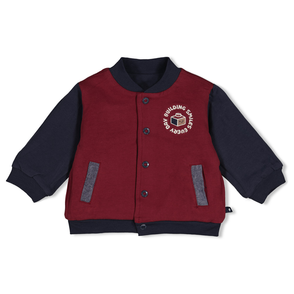 Feetje Omkeerbaar bomberjack - Bordeaux