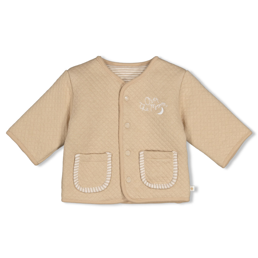 Feetje Omkeerbaar jasje - Taupe