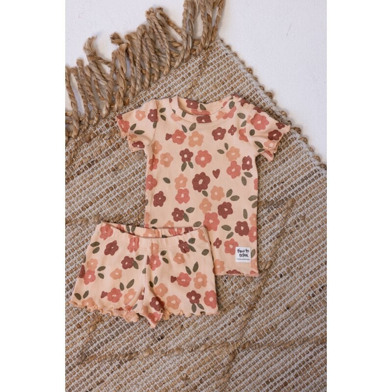 Feetje premium summerwear shortama - Belle Bloom