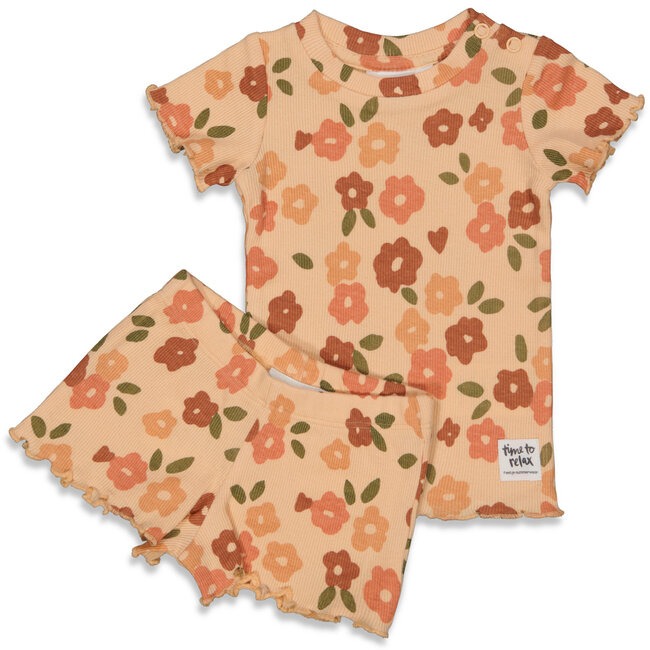 Feetje premium summerwear shortama - Belle Bloom