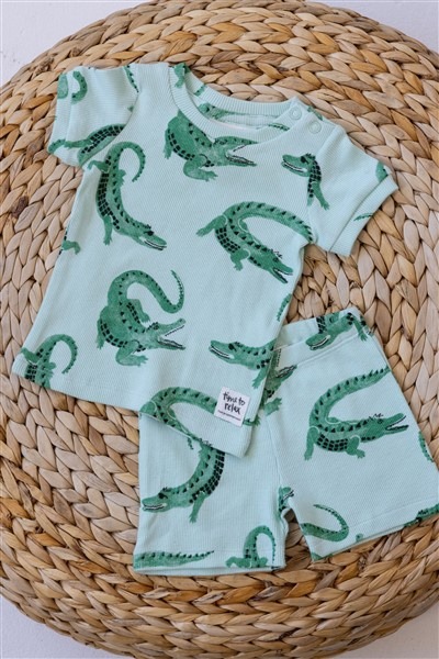 Feetje premium summerwear shortama - Chris Croc