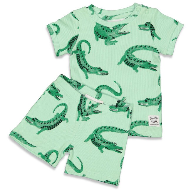 Feetje premium summerwear shortama - Chris Croc