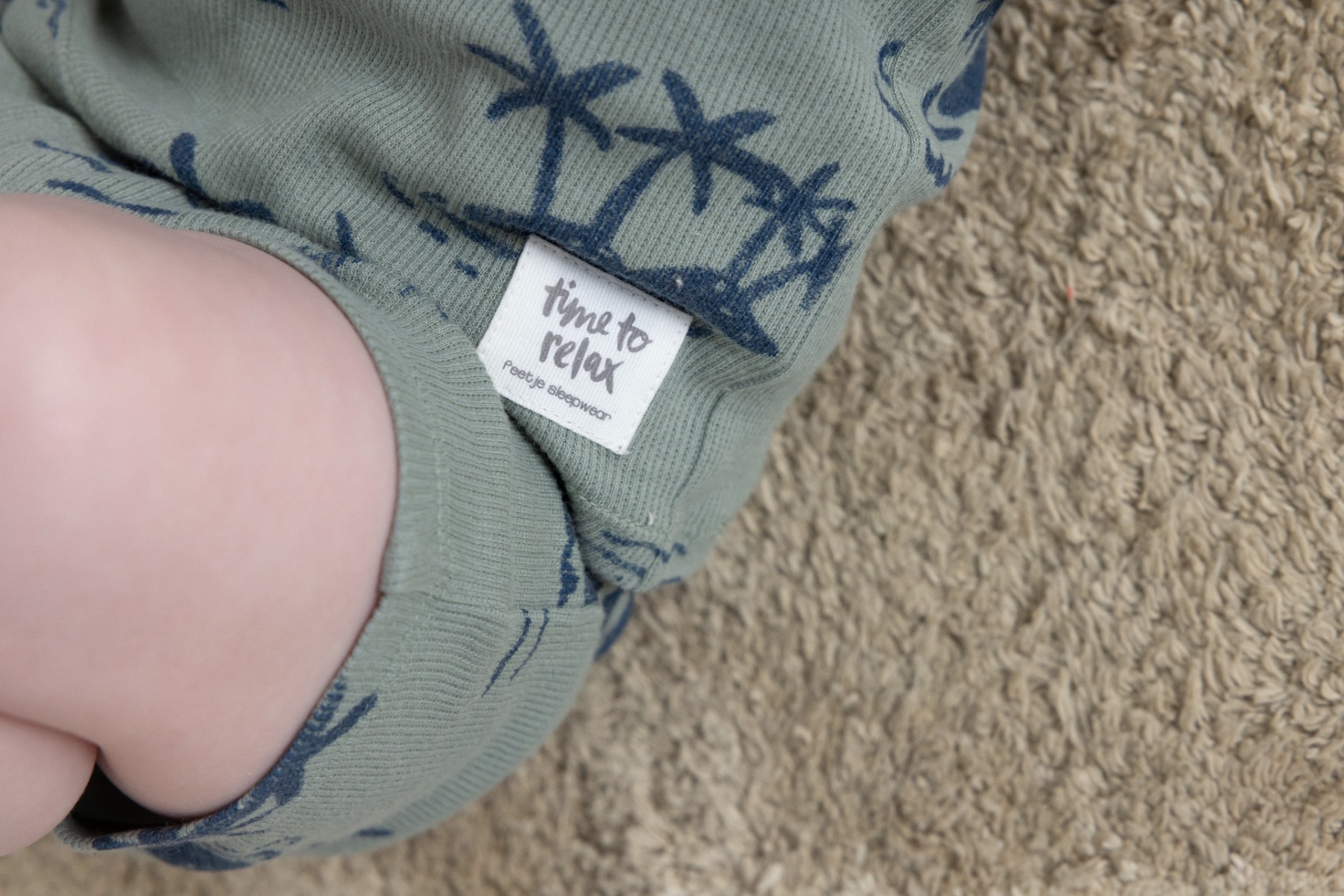 Feetje premium summerwear shortama - Palm Parker