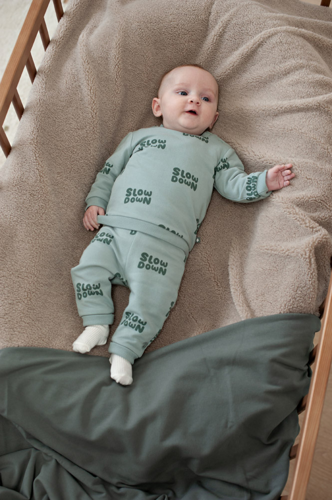 Feetje Sweater AOP - Mint