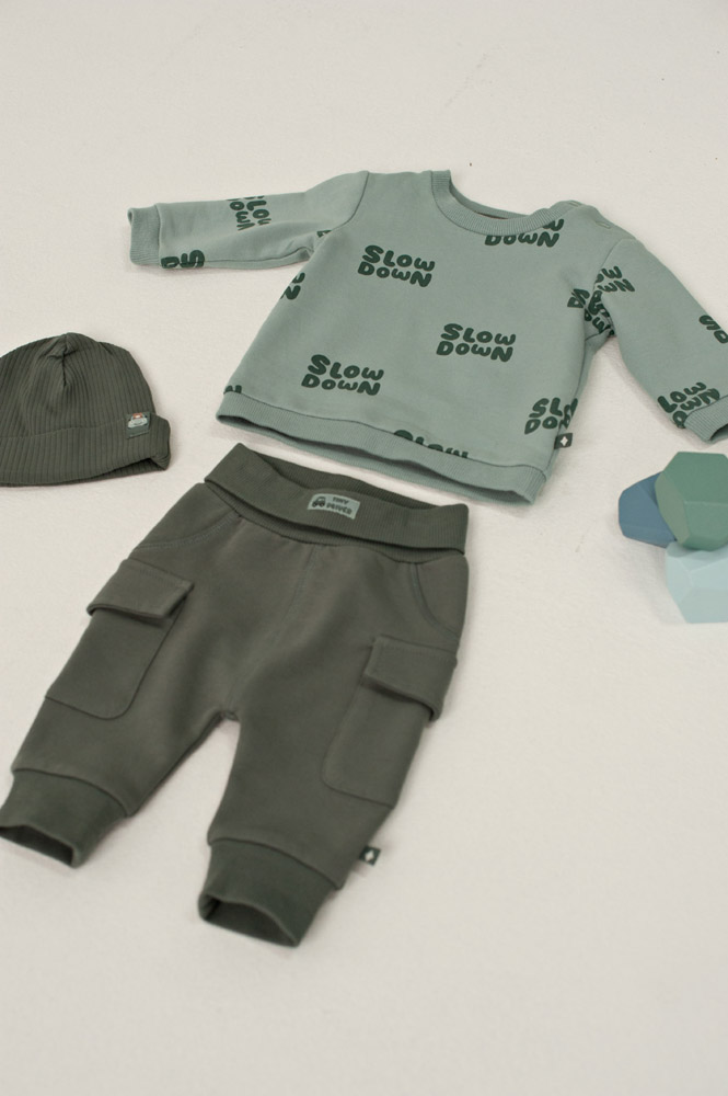Feetje Sweater AOP - Mint