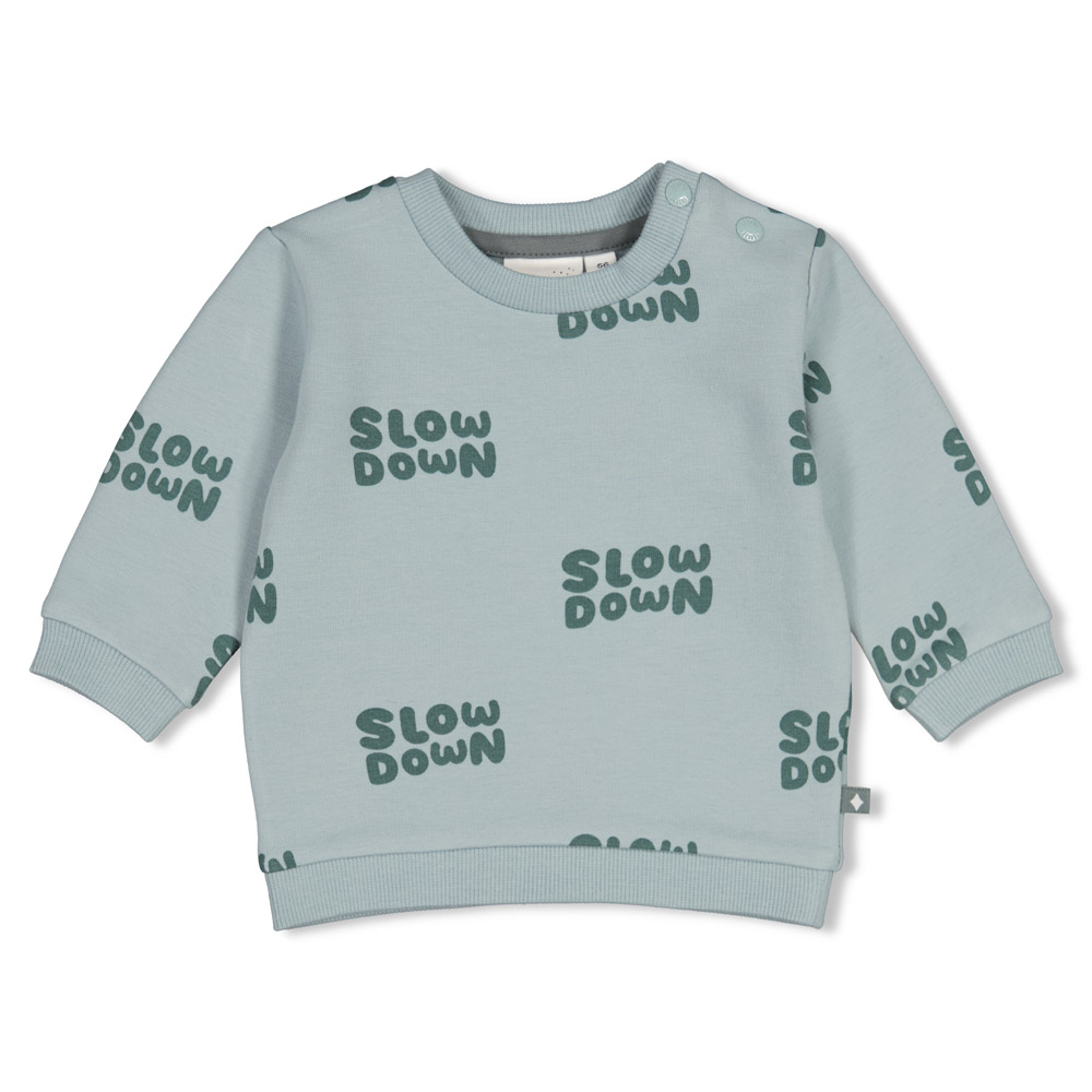 Feetje Sweater AOP - Mint