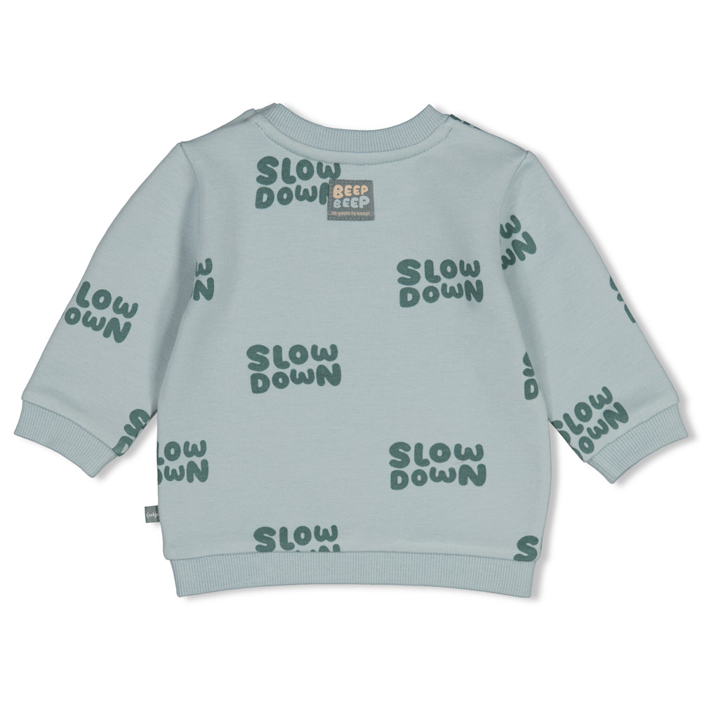 Feetje Sweater AOP - Mint