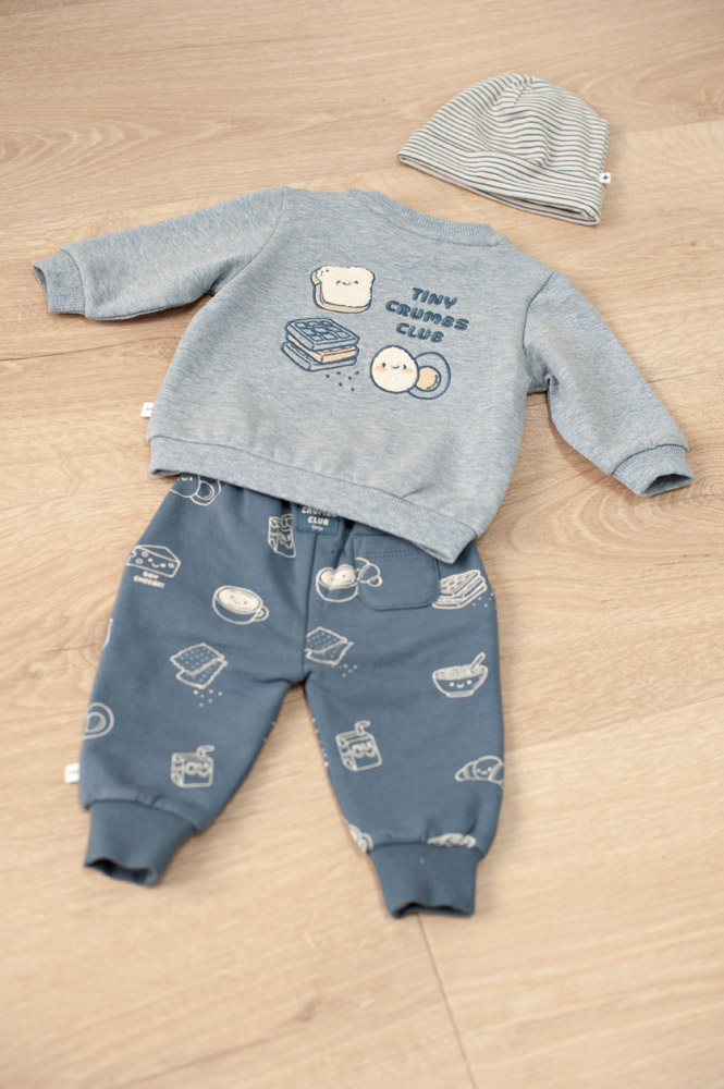 Feetje Sweater - Blauw melange