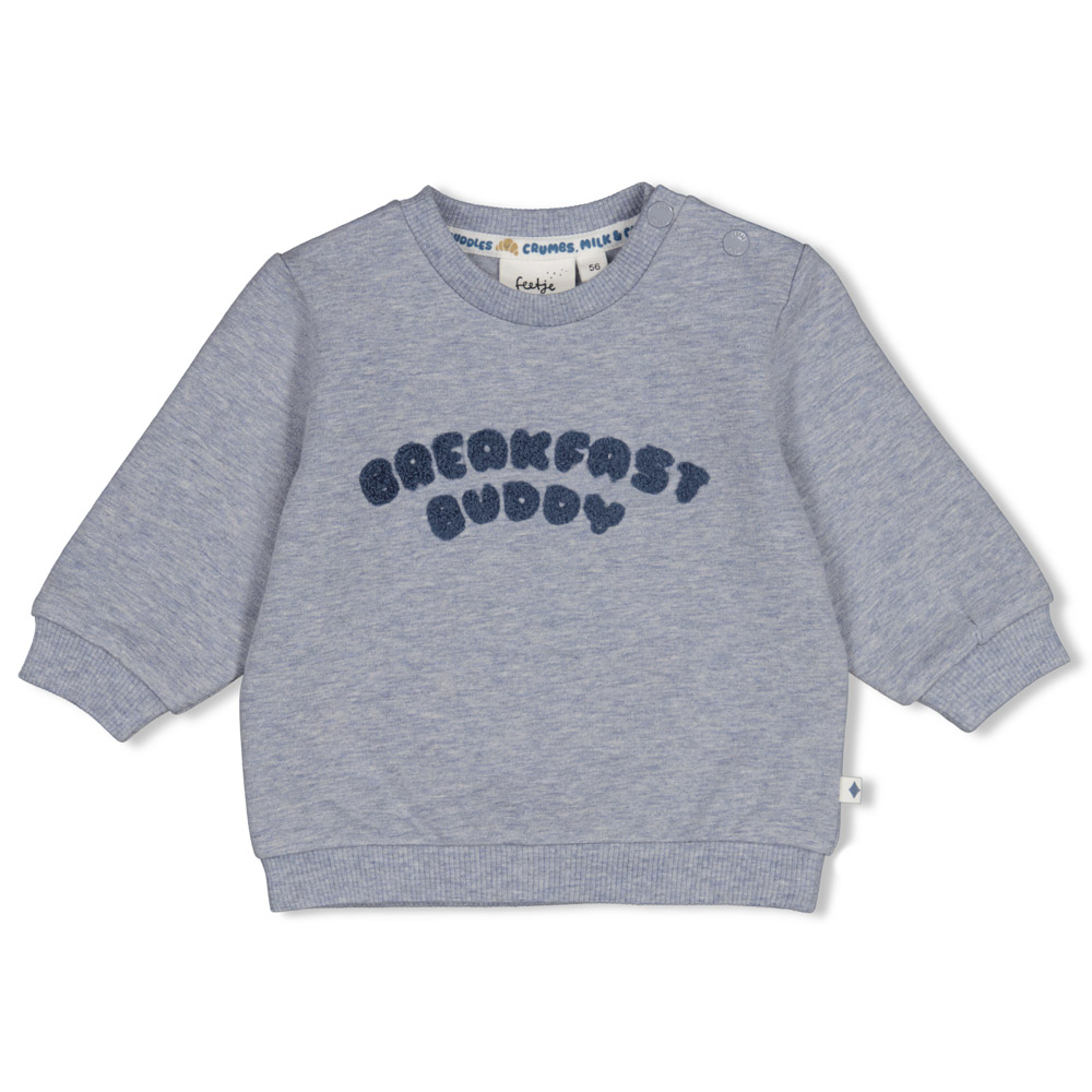 Feetje Sweater - Blauw melange