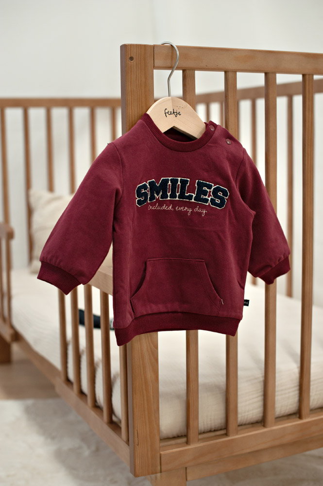 Feetje Sweater - Bordeaux
