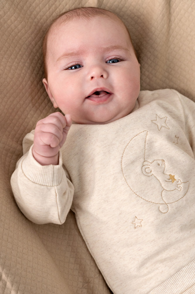 Feetje Sweater - Offwhite melange