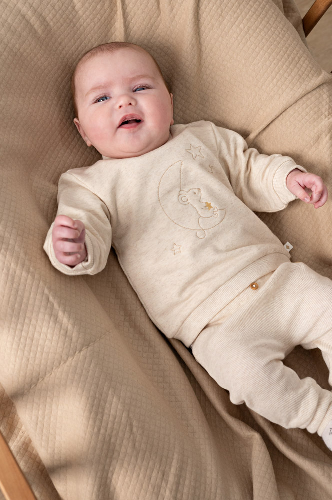 Feetje Sweater - Offwhite melange