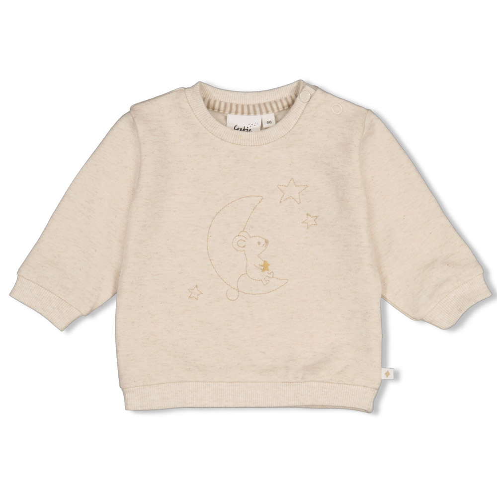 Feetje Sweater - Offwhite melange