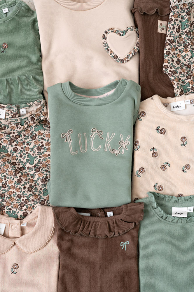 Feetje Sweater relaxed fit - Jade Groen