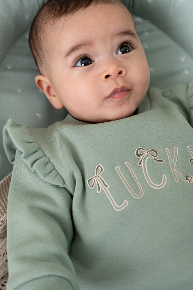 Feetje Sweater relaxed fit - Jade Groen