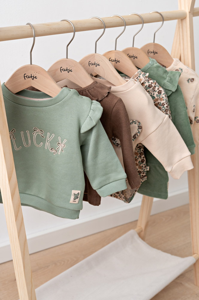 Feetje Sweater relaxed fit - Jade Groen