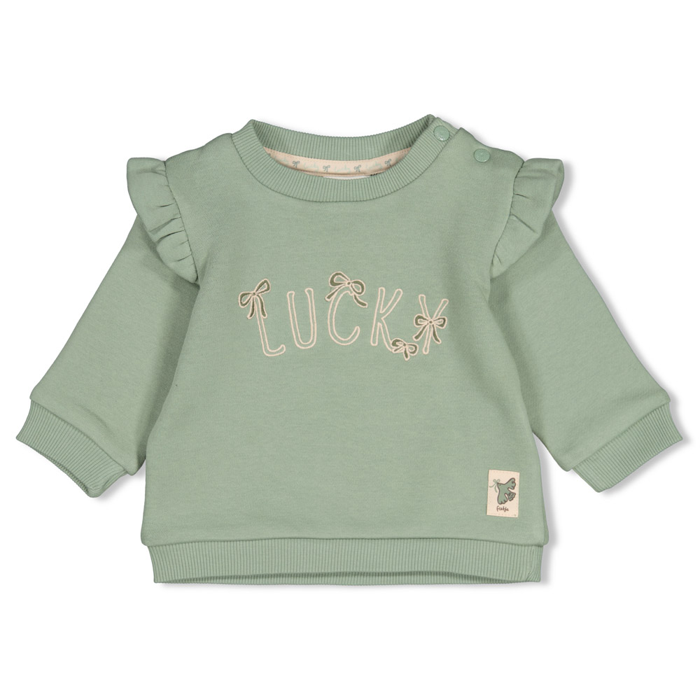 Feetje Sweater relaxed fit - Jade Groen