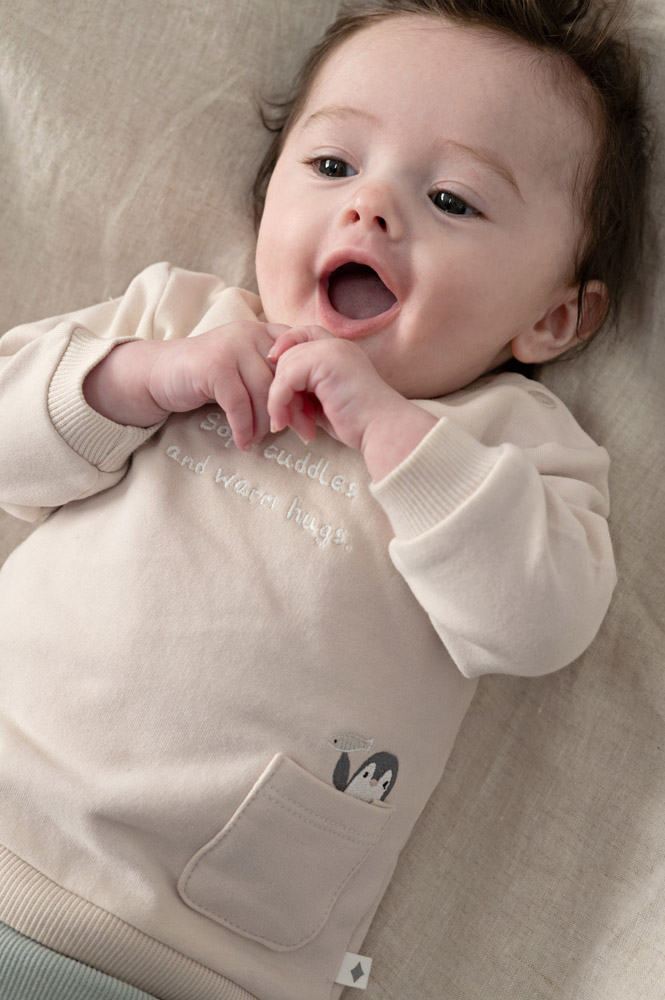 Feetje Sweater - Zand