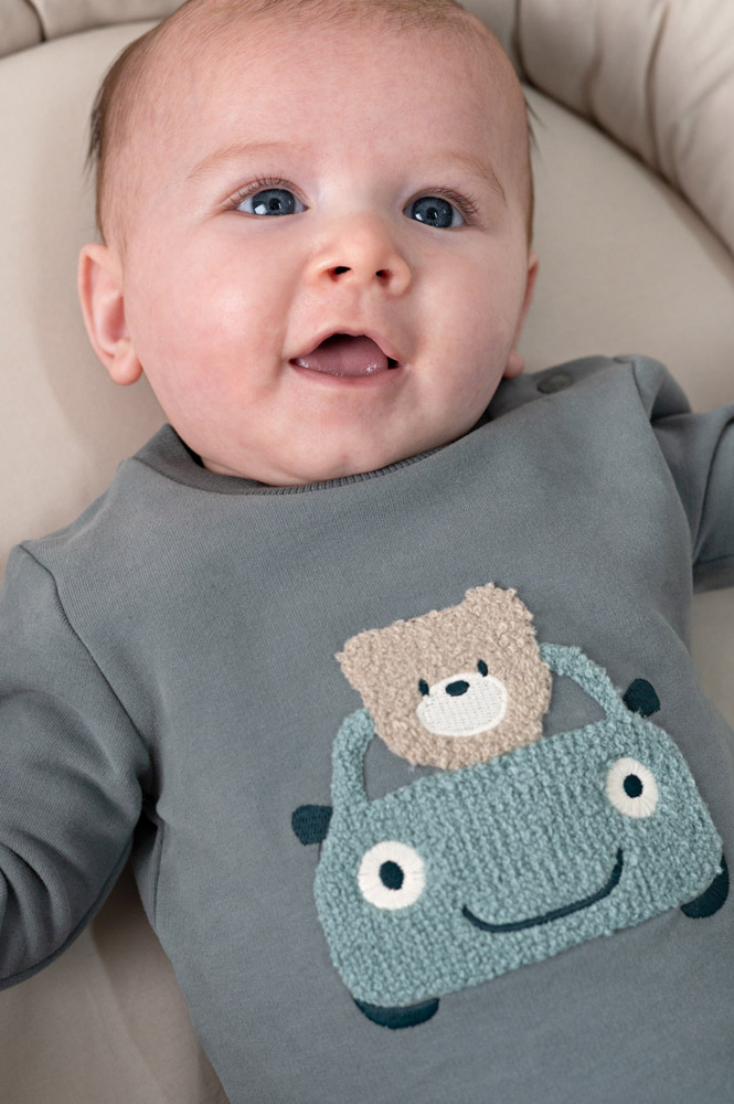 Feetje Sweater - Zeegroen