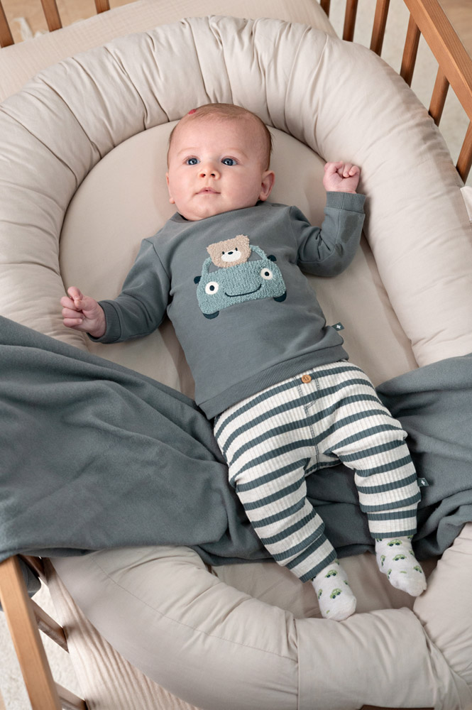 Feetje Sweater - Zeegroen