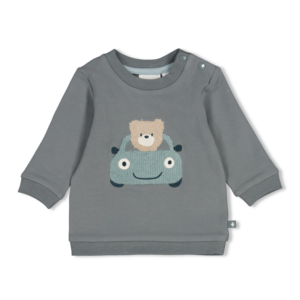 Feetje Sweater - Zeegroen