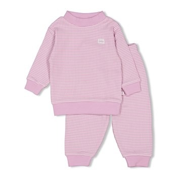 Feetje wafel pyjama - Lilac