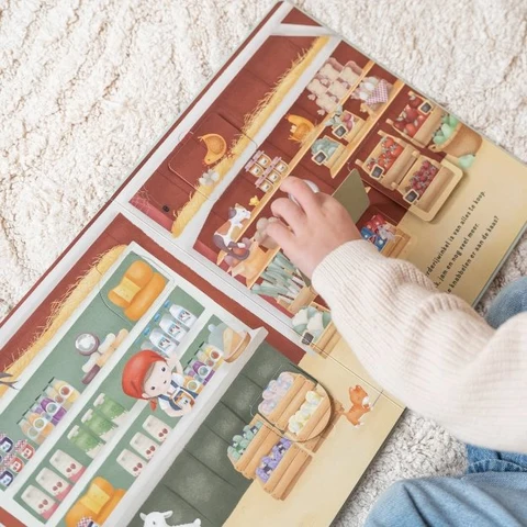 Little Dutch - Mijn flapjesboek - Boerderij