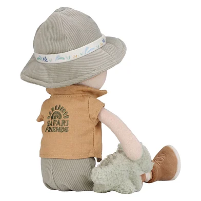 Little Dutch Knuffelpop Ranger Jim - Safari Friends 35cm GRS LD4686