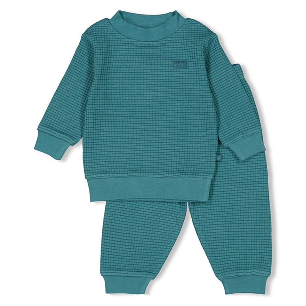 Feetje wafel pyjama Petrol Autumn Special