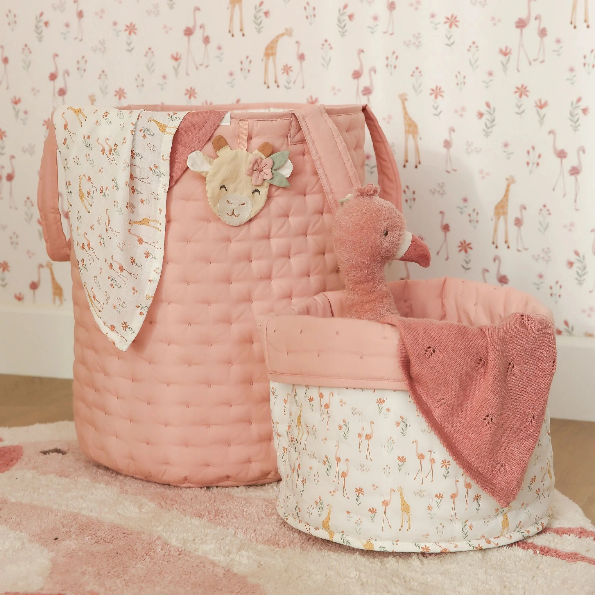 Little Dutch Set 2 Mussoline 70x70 cm - Blooming Safari