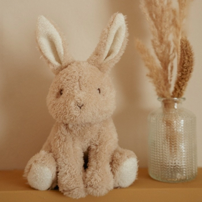 Little Dutch Newborn Naturals knuffel Baby Bunny - 15 cm