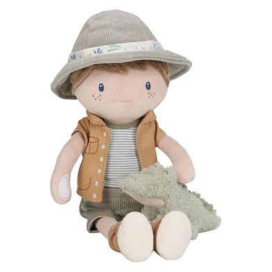 Little Dutch Knuffelpop Ranger Jim - Safari Friends 35cm GRS LD4686