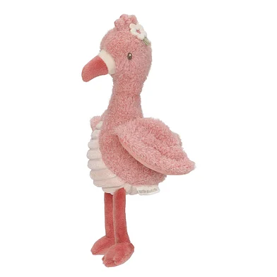 Little Dutch Knuffel Flamingo Safari Friends 17 cm