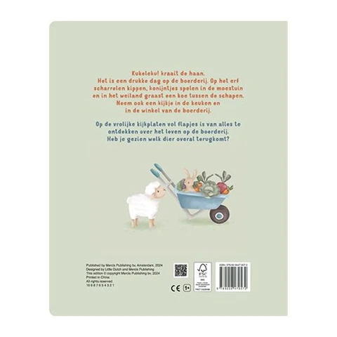 Little Dutch - Mijn flapjesboek - Boerderij