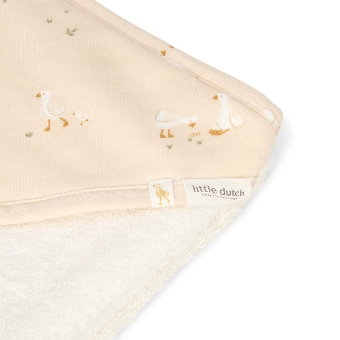 Little Dutch badcape Little Goose beige