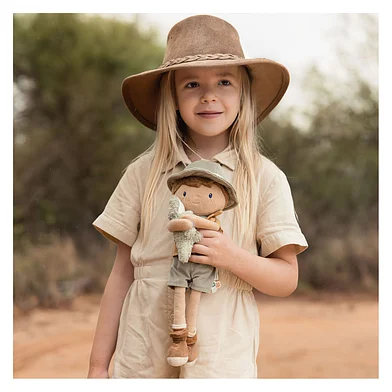 Little Dutch Knuffelpop Ranger Jim - Safari Friends 35cm GRS LD4686