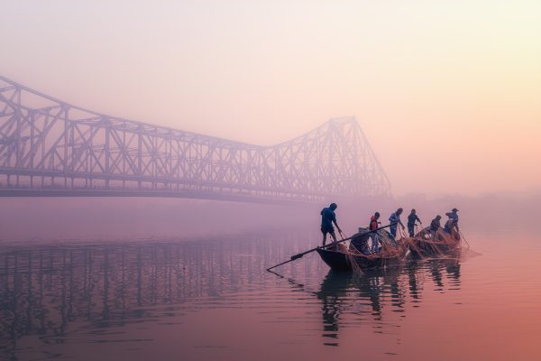 Marco Rutten, ‘Early Morning Catch, Hooghly River’