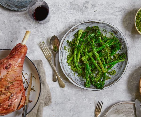 Griddled Tenderstem® broccoli Tossed in Salsa Verde
