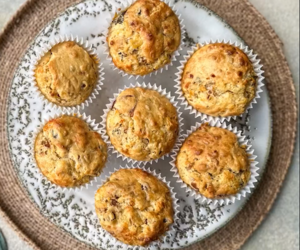Savoury Tenderstem® broccoli, Cheddar Cheese & Chilli Muffins