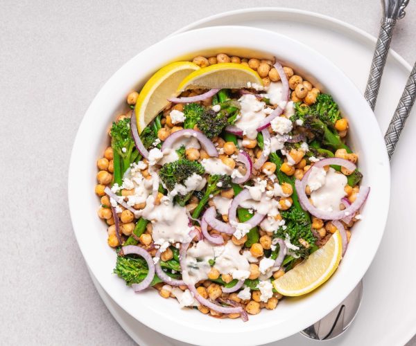 Roasted Tenderstem® broccoli and Chickpea Salad