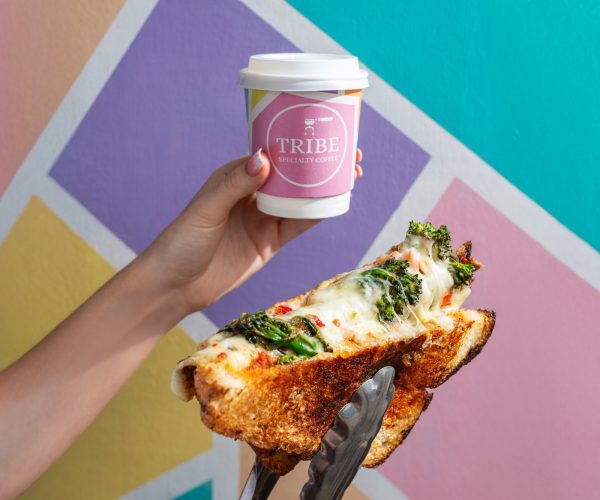 Tenderstem x Tribe toasted sandwiches